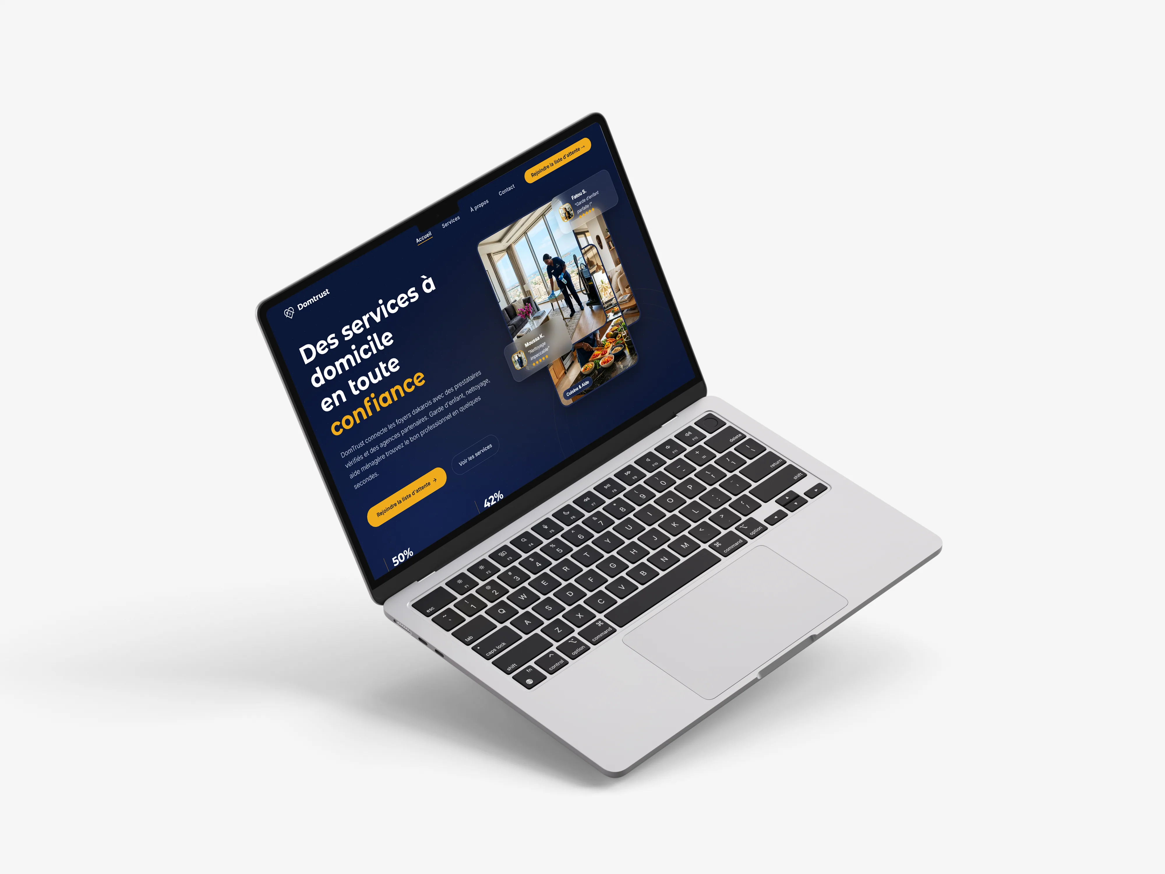 Domtrust — Site web Mac